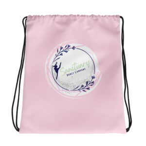 SDC Logo Drawstring Bag- Pink