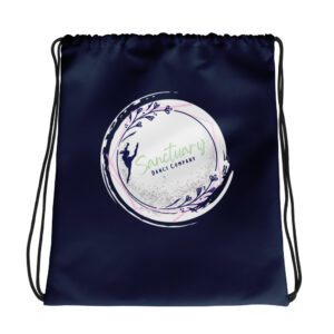 SDC Logo Drawstring Bag- Navy