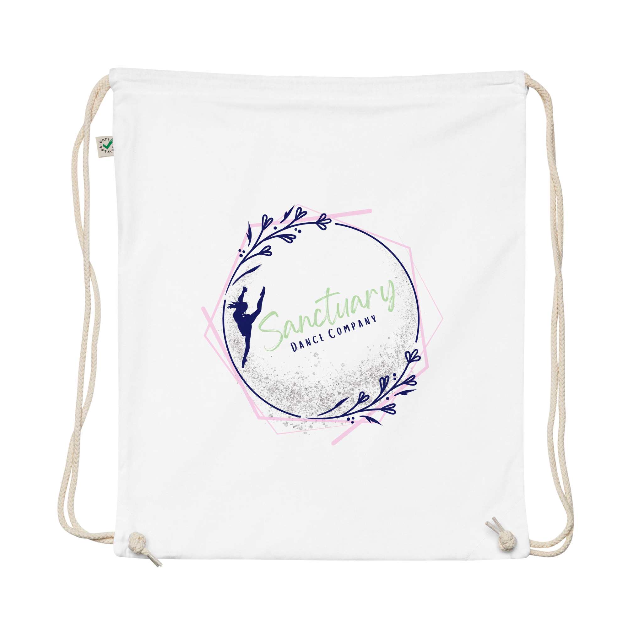 SDC Logo Cotton Drawstring Bag