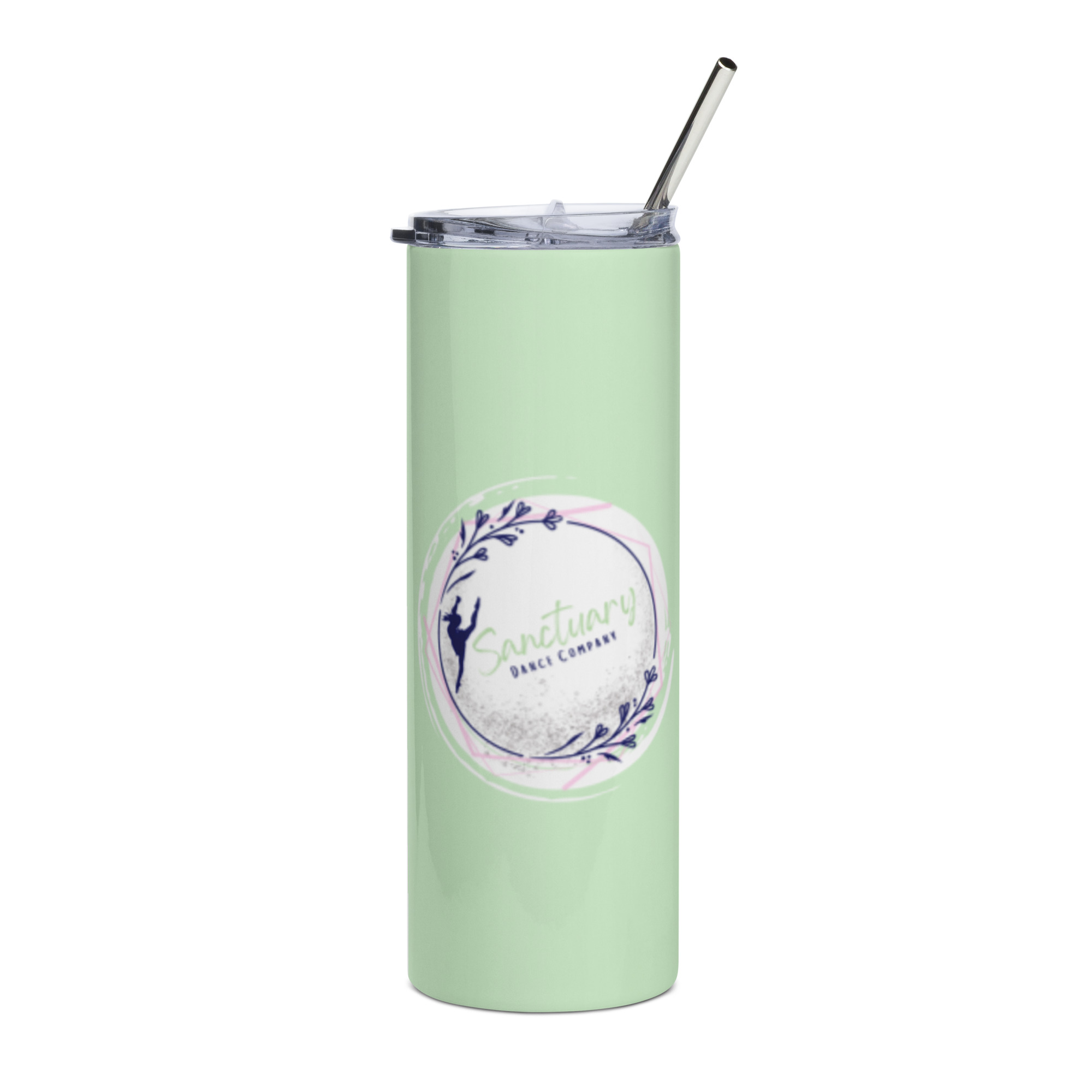 SDC Logo Stainless Steel Tumbler- Green